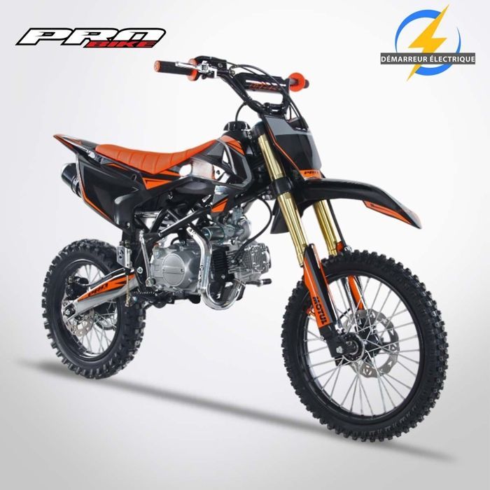 Moto de cross PROBIKE 125-SE 17/14 - Naranja - Edición 2025