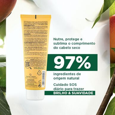 Crema sin enjuague nutritiva de mango Klorane Crema de día Mango Nutritiva SOS Cabello seco 125 ml 125 ml