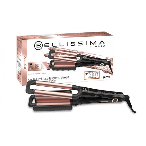 Bellissima My Pro Beach Waves Styler za valovite valove Profesionalne pegle za kosu