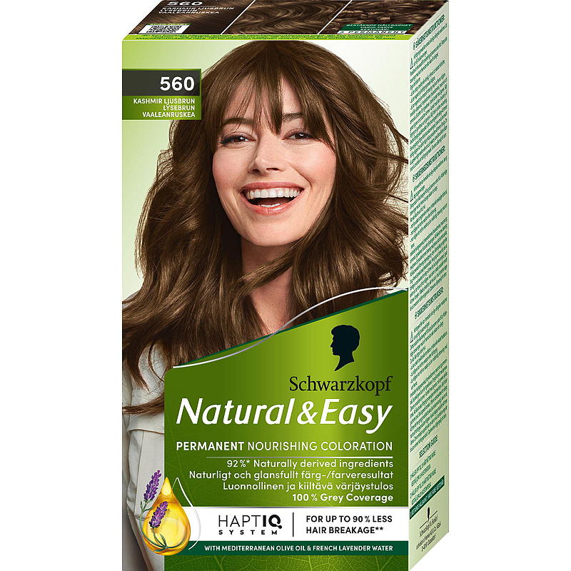 Coloration capillaire Natural&Easy 560 Châtain clair
