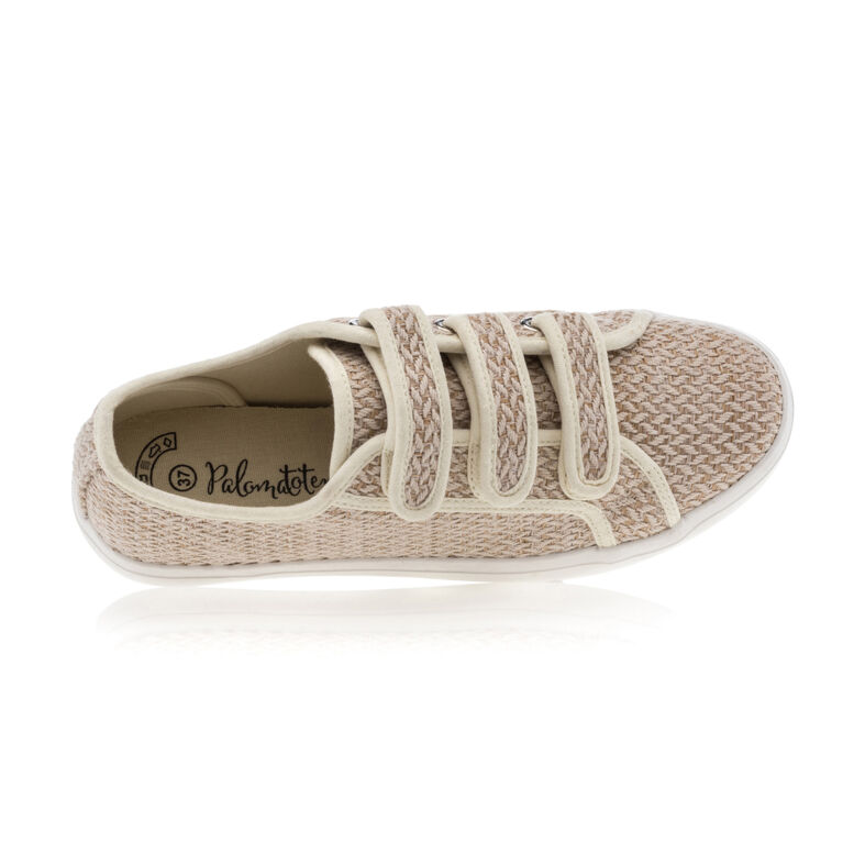 Tênis feminino bege