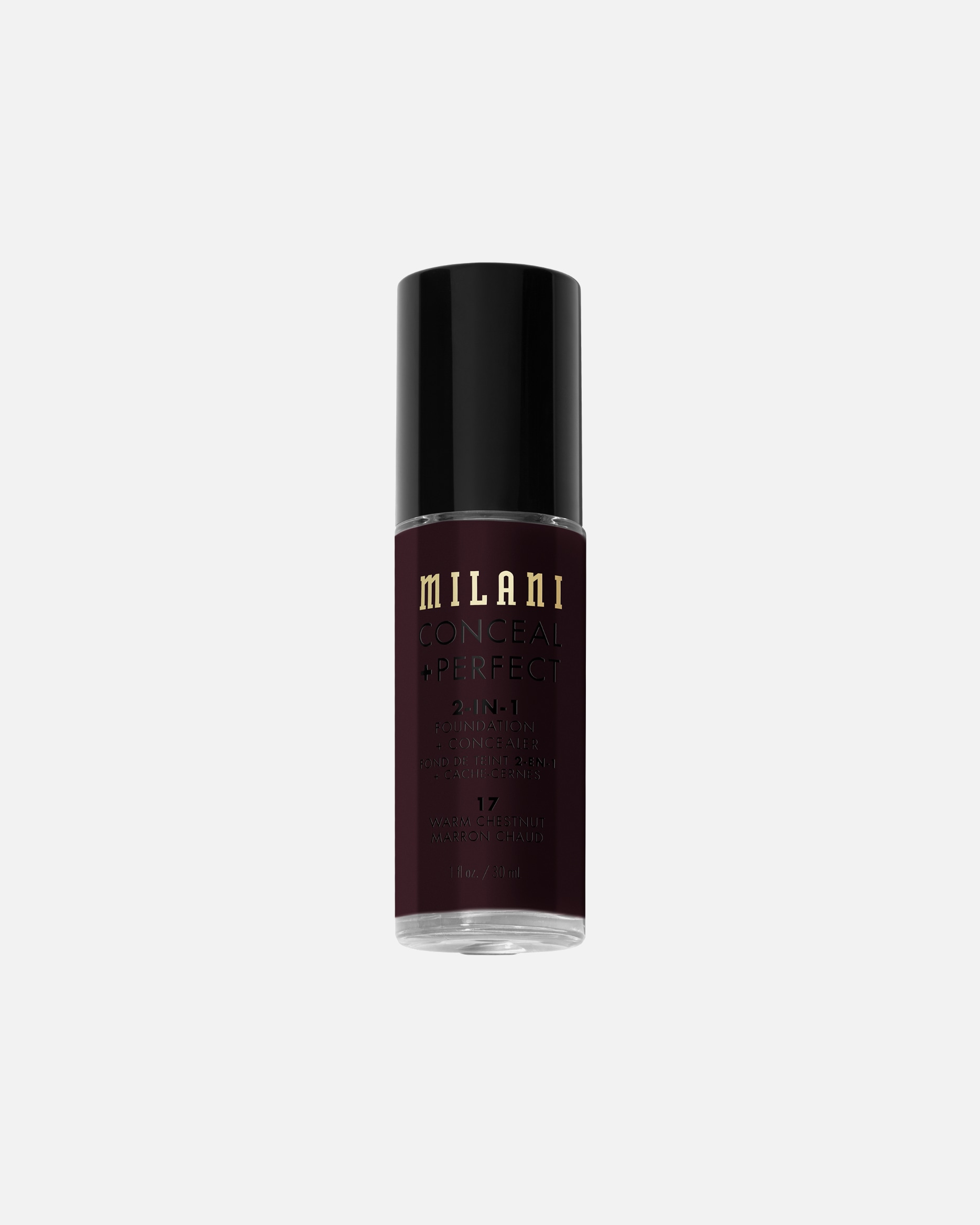 Fondotinta e correttore 2 in 1 Milani + - 30 ml
