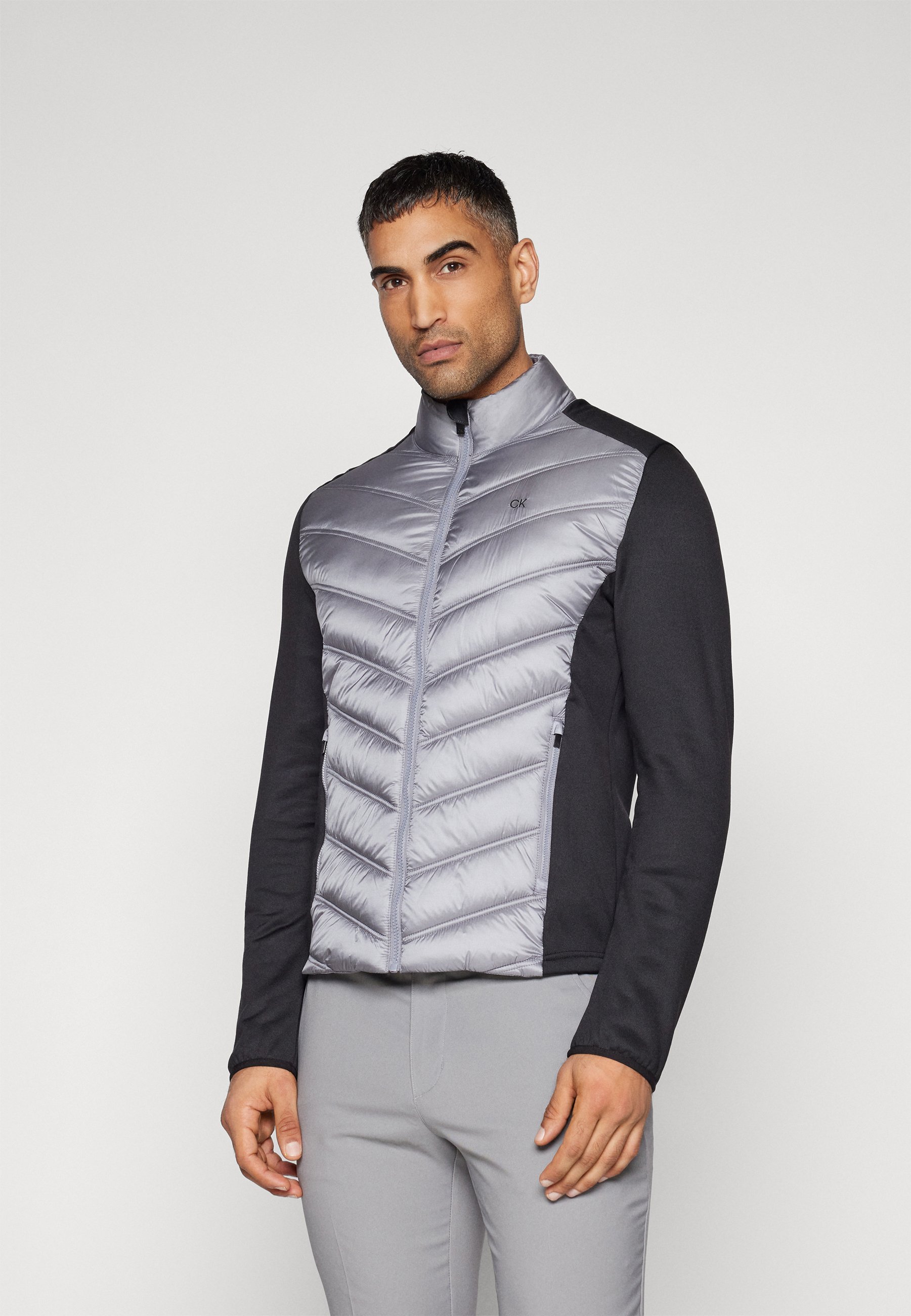 Veste hybride Calvin Klein Golf FRONTERA - Veste outdoor - Noir argent