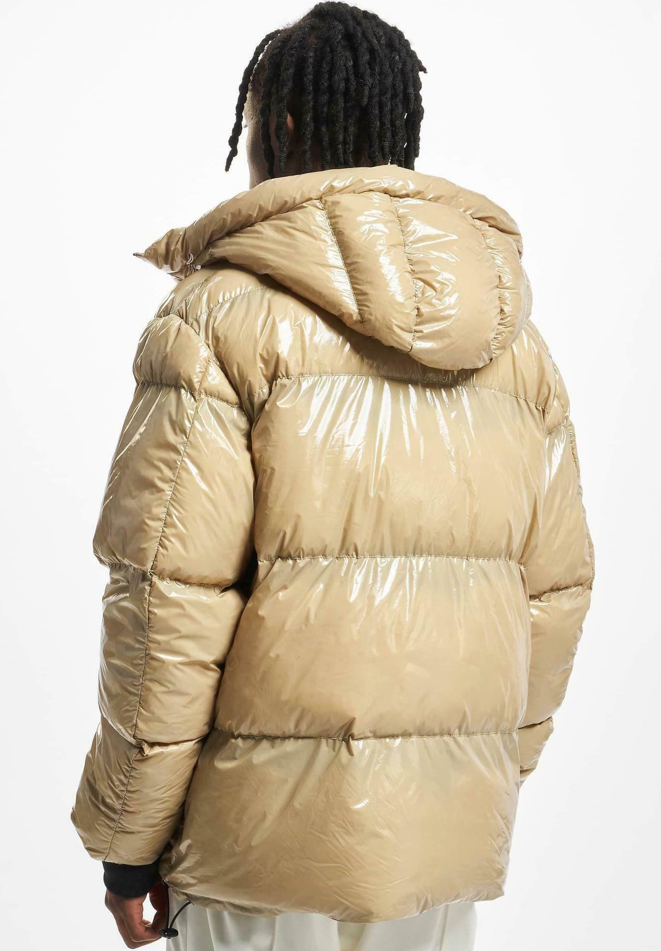 DEF SHINY PUFFER - Giacca invernale - beige
