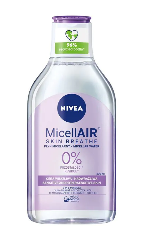 Nivea Visage Pielęgnujący płyn micelarny do skóry wrażliwej i Nadwrażliwej