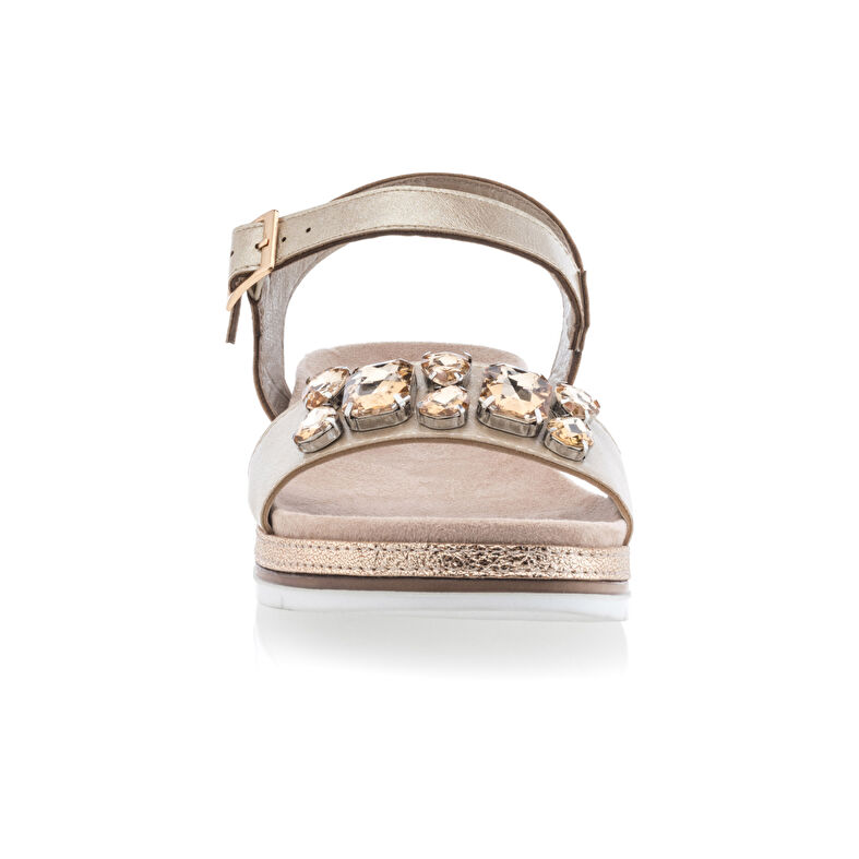 Gele sandalen/open teenschoenen voor dames