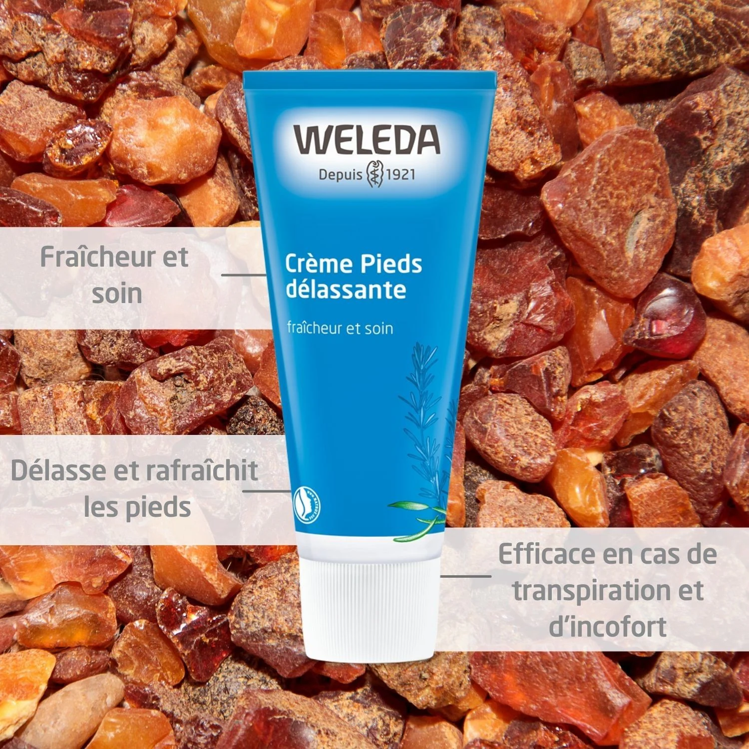 Weleda Crème Pieds délassante - 75 ml