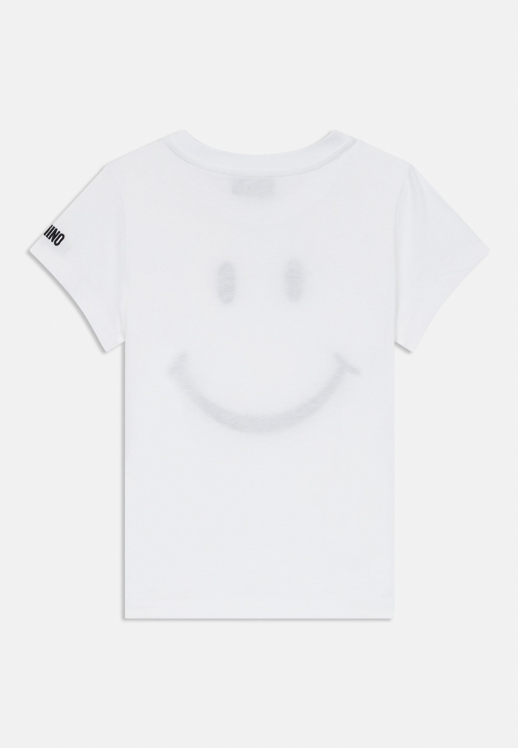 MOSCHINO T-shirt con stampa - bianco ottico