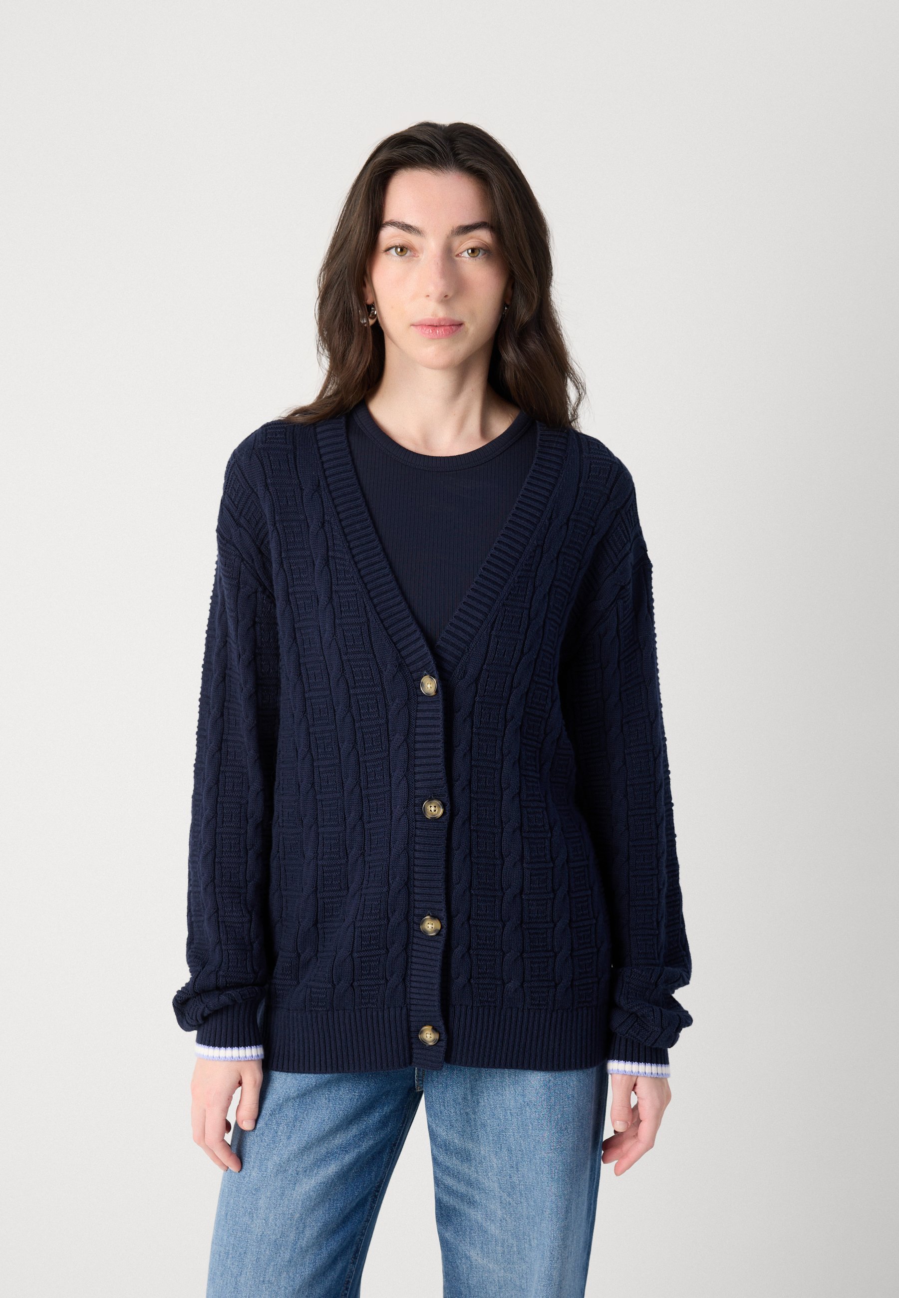 Gilet Tommy Jeans - Gilet - bleu marine nuit