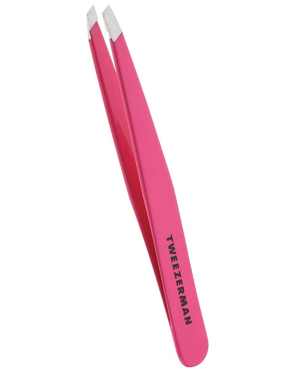 TWEEZERMAN SLANT TWEEZER PRETTY IN PINK