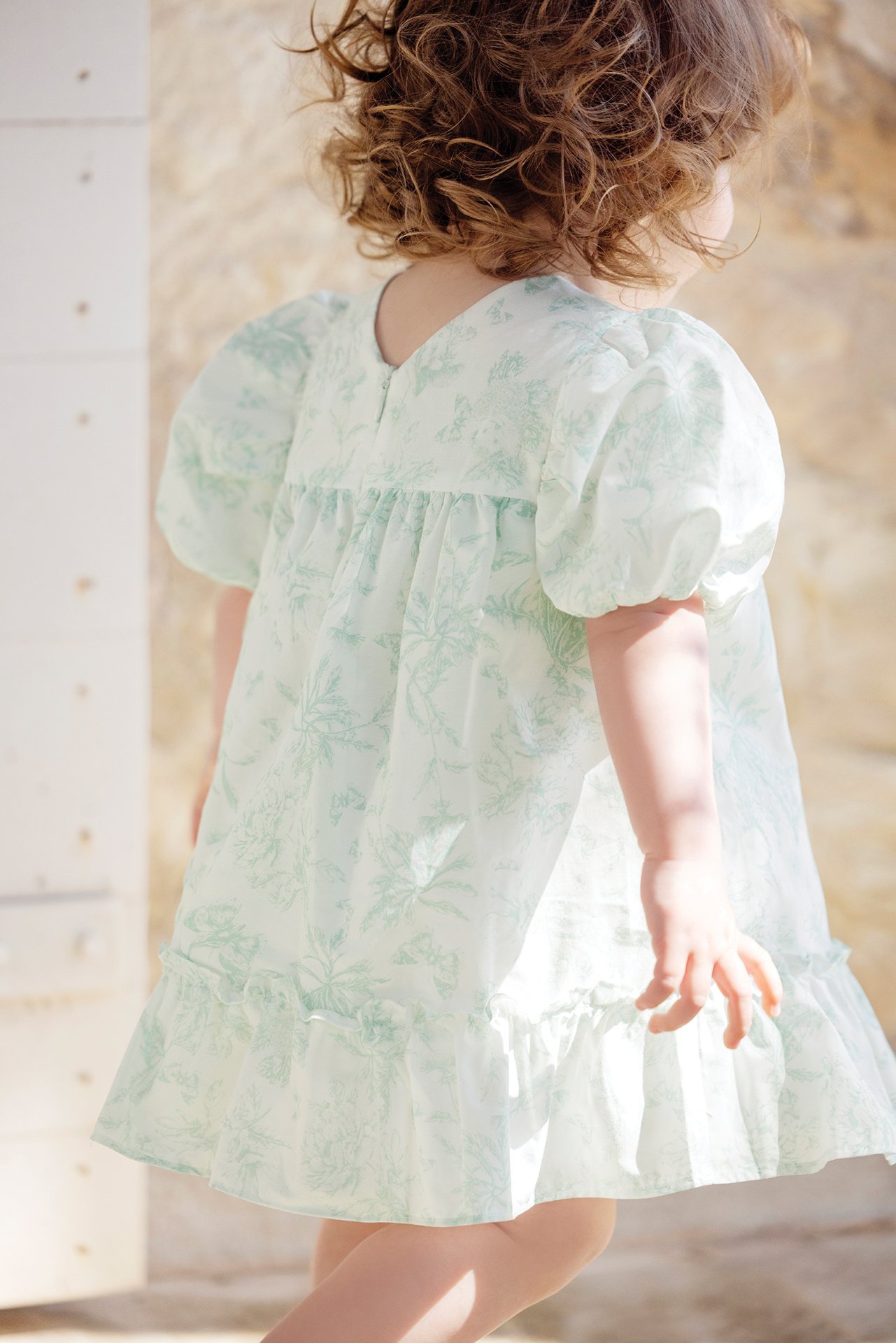 Tartine et Chocolat DRESS - Abito da giorno - verde chiaro