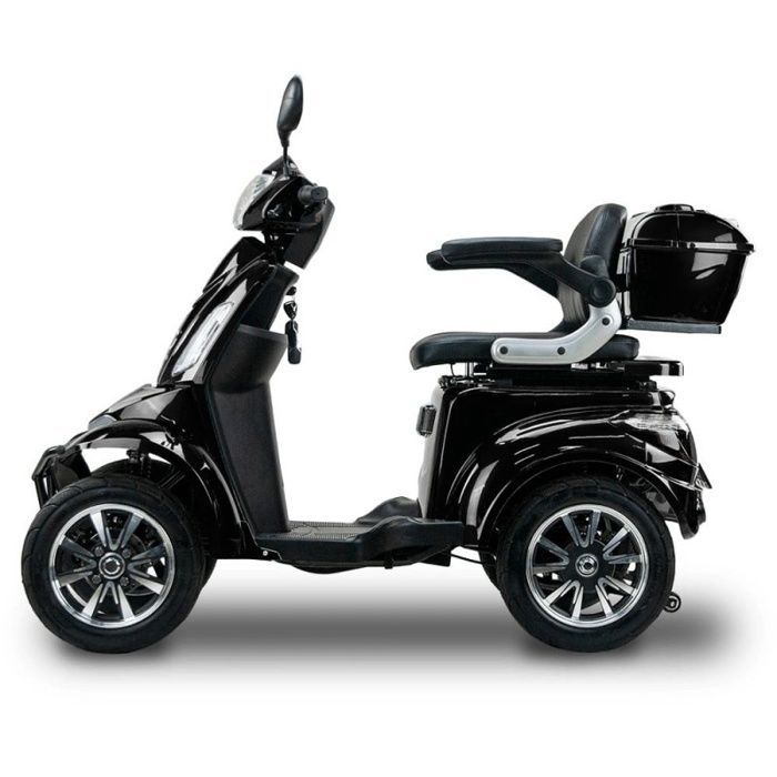 FRAPPY Scooter électrique 4 roues 1000W immatriculable noir senior
