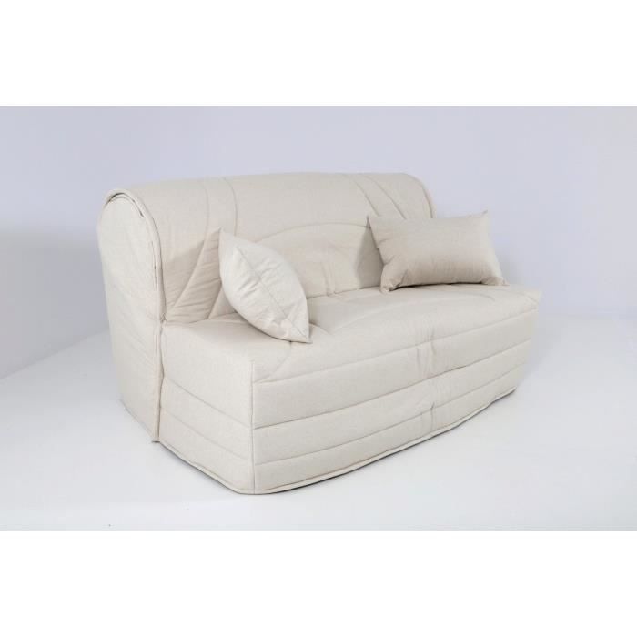 Funda acolchada BZ 160x200 Natural