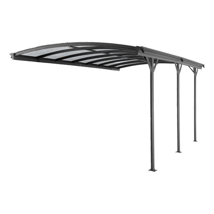 Extension de carport aluminium et polycarbonate 15m² EXTENSION LE MANS
