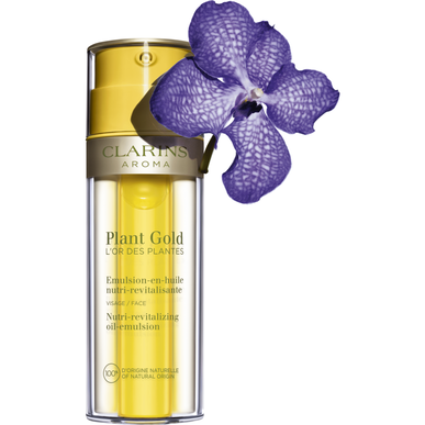 Clarins Plant Gold L'Or des Plantes -emulsio ravitseva ja elvyttävä emulsio ja öljy kaikille ihotyypeille 35 ml 35 ml