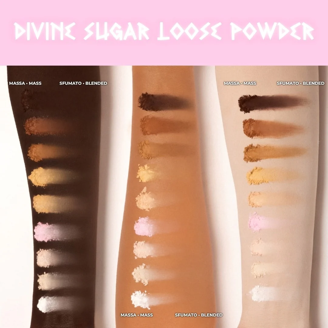 Viso Divine Sugar Loose Powder -  Set Bake Touch Up - Cipria polvere