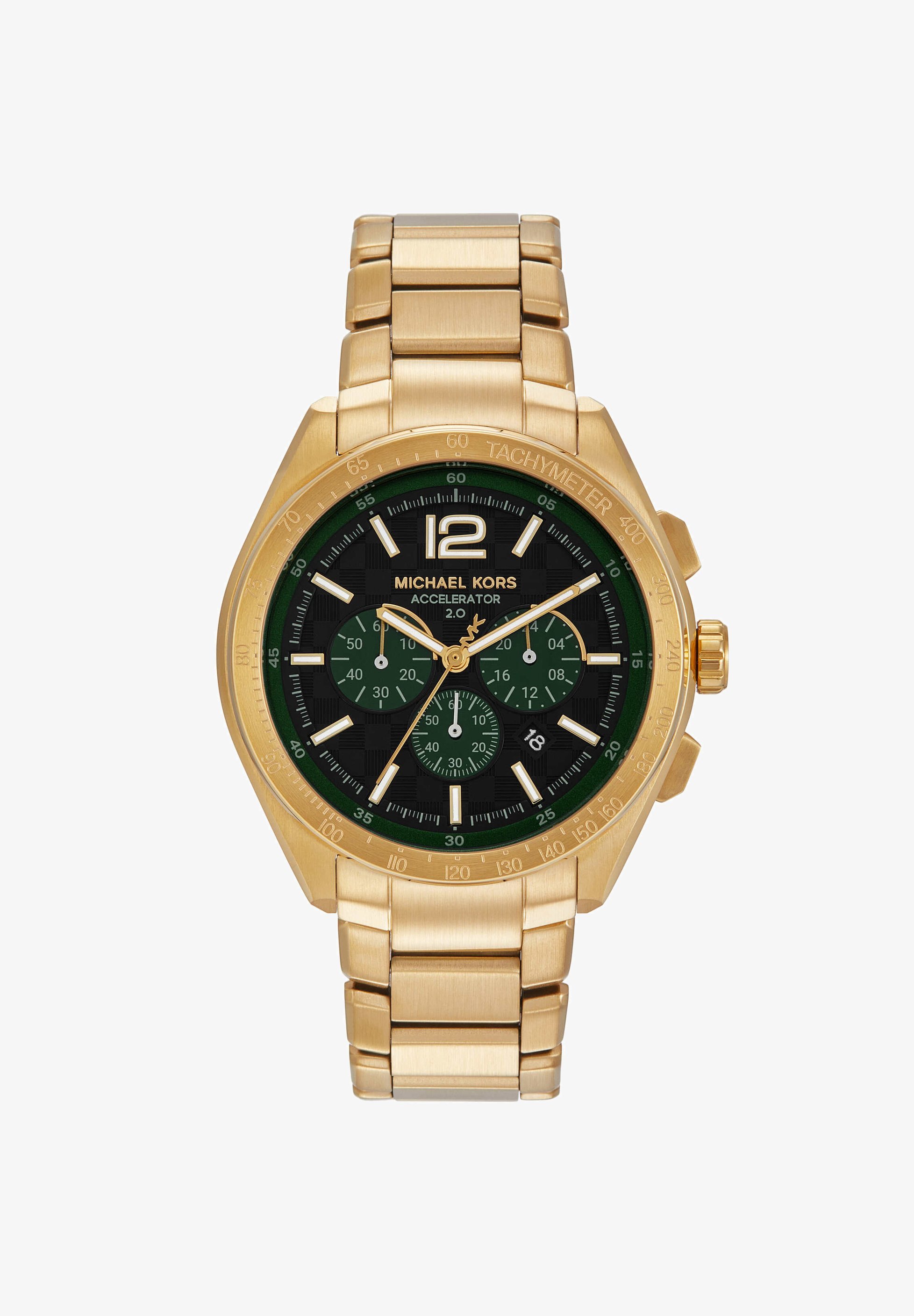 Montre chronographe Michael Kors ACCELERATOR - couleur or