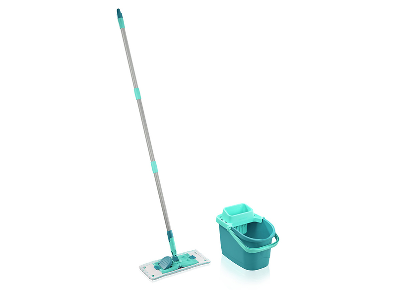 Zestaw mop z wiadrem Power Clean turkusowy
