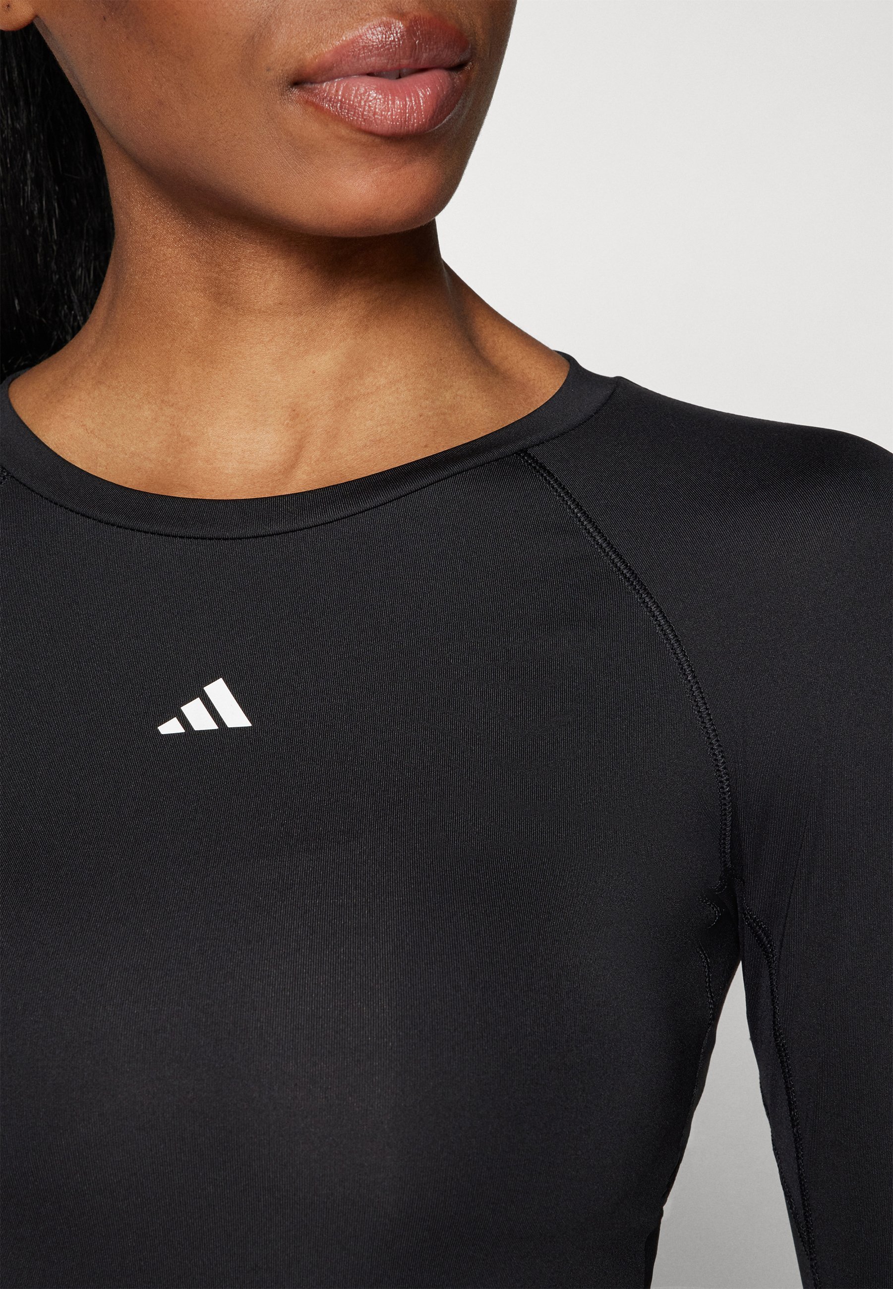adidas Performance shirt met lange mouwen - zwart