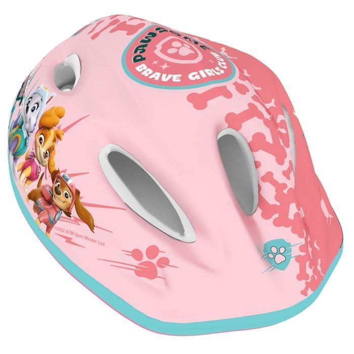 Paw Patrol Skye Liberty Everest Casque de vélo rose pour enfants, filles, réglable 52-56 cm