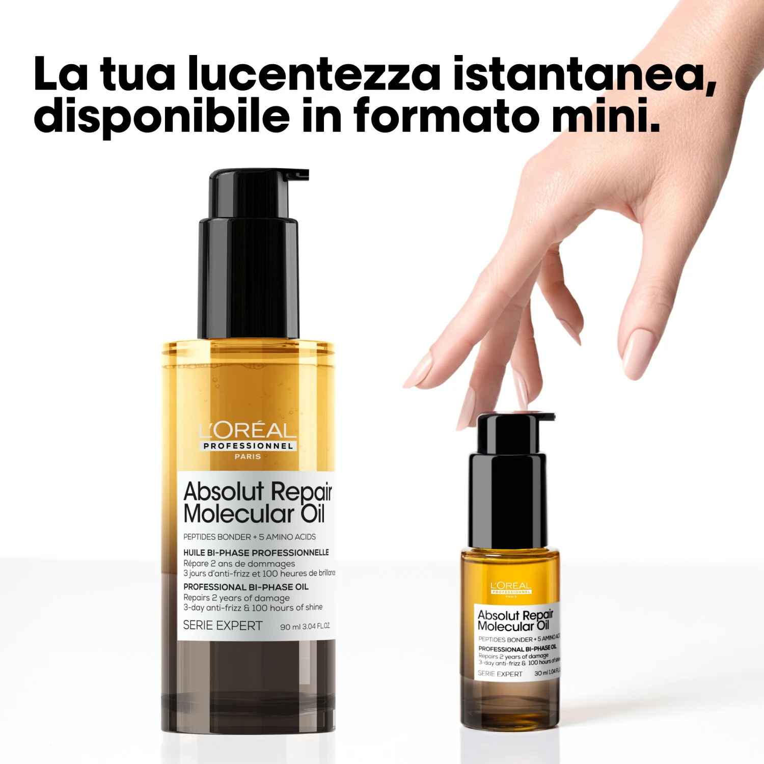 SERIE EXPERT New Absolut Repair Molecular Oil - Olio Capelli