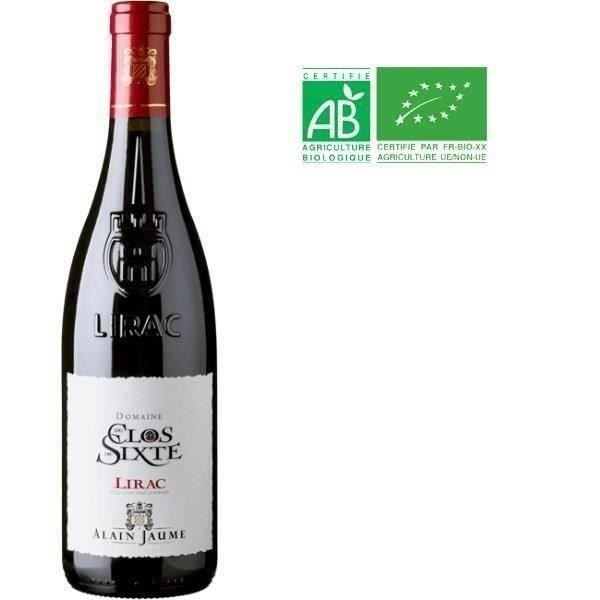 Alain Jaume Domaine du Clos de Sixte 2021 Lirac - Vino tinto de las Costas del Ródano - Ecológico