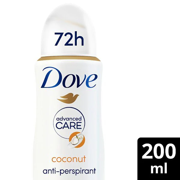 Dove Advanced Antiperspirant Deodorant Kokos Aerosol 200ml