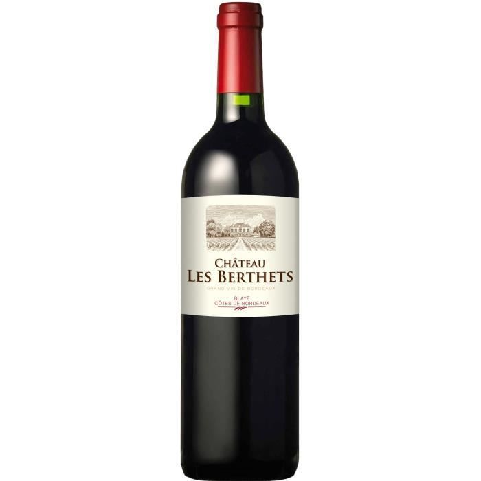 Château Les Berthets 2023 Blaye Côtes de Bordeaux - Vino Tinto Burdeos