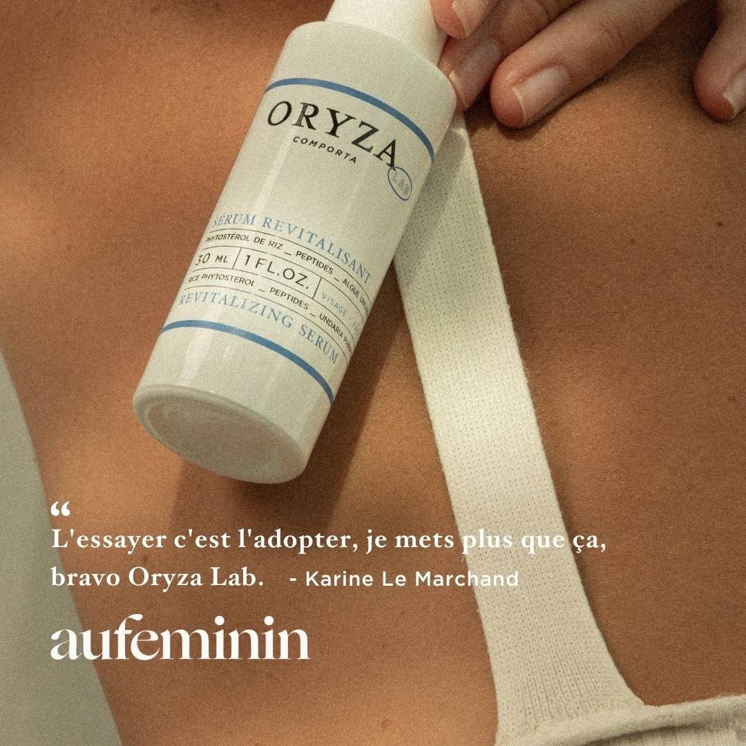 ORYZA LAB Sérum revitalisant