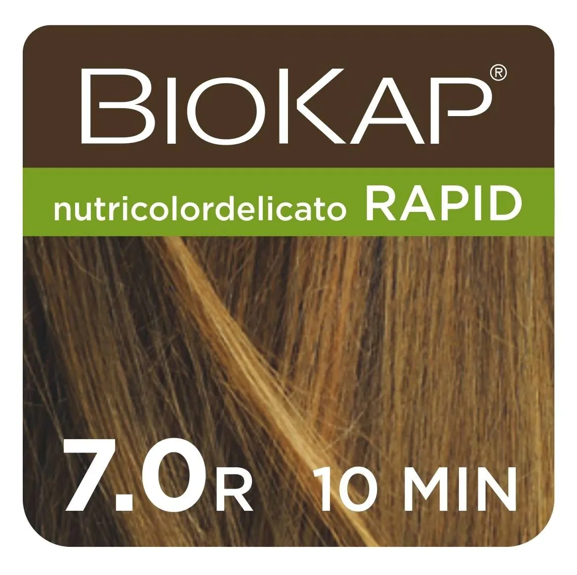 Biokap Nutricolor Delicato Rapid Farba do włosów 7.0 Średni Naturalny Blond 135 ml