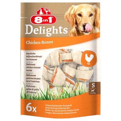 8-in-1 Delights Kauwbotten - Kip
