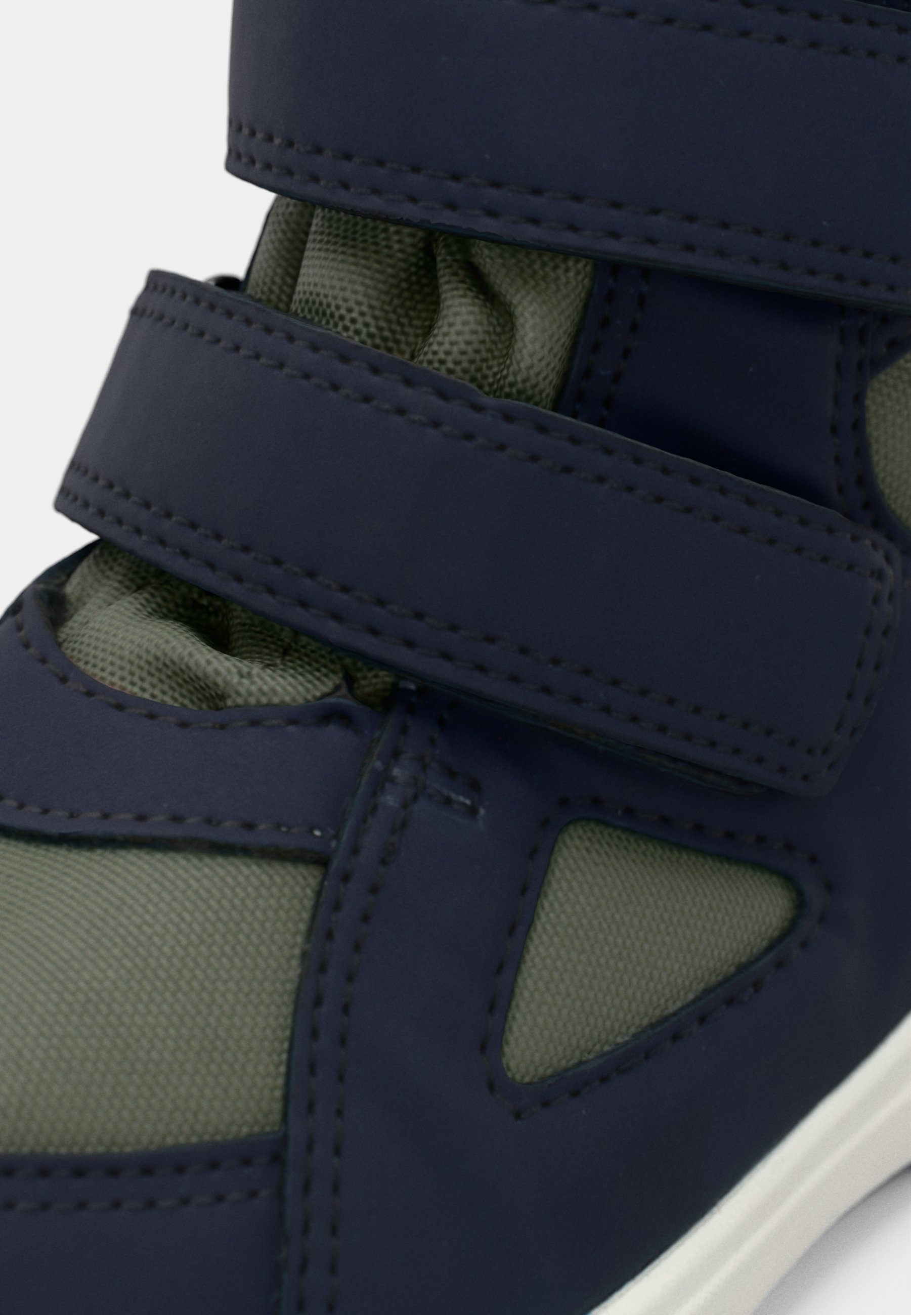 Viking FUN WARM WP UNISEX - Talvesaapad - tumesinised/oliivirohelised