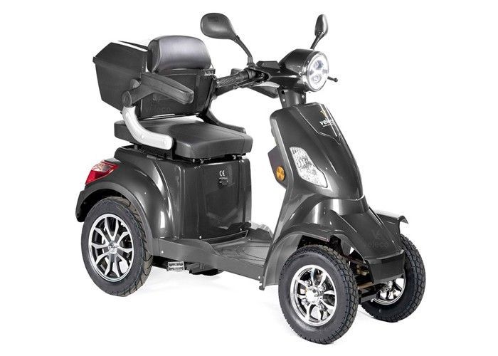 Monopattino elettrico per persone con mobilità ridotta con copertura protettiva VELECO FASTER 1000 watt nero al litio