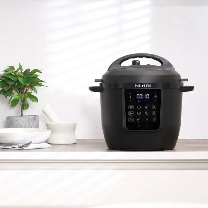 Multicooker da 5,7 litri - ISTANTANEO - Pentola a pressione elettrica - Acciaio inossidabile - 7 funzioni - Nero