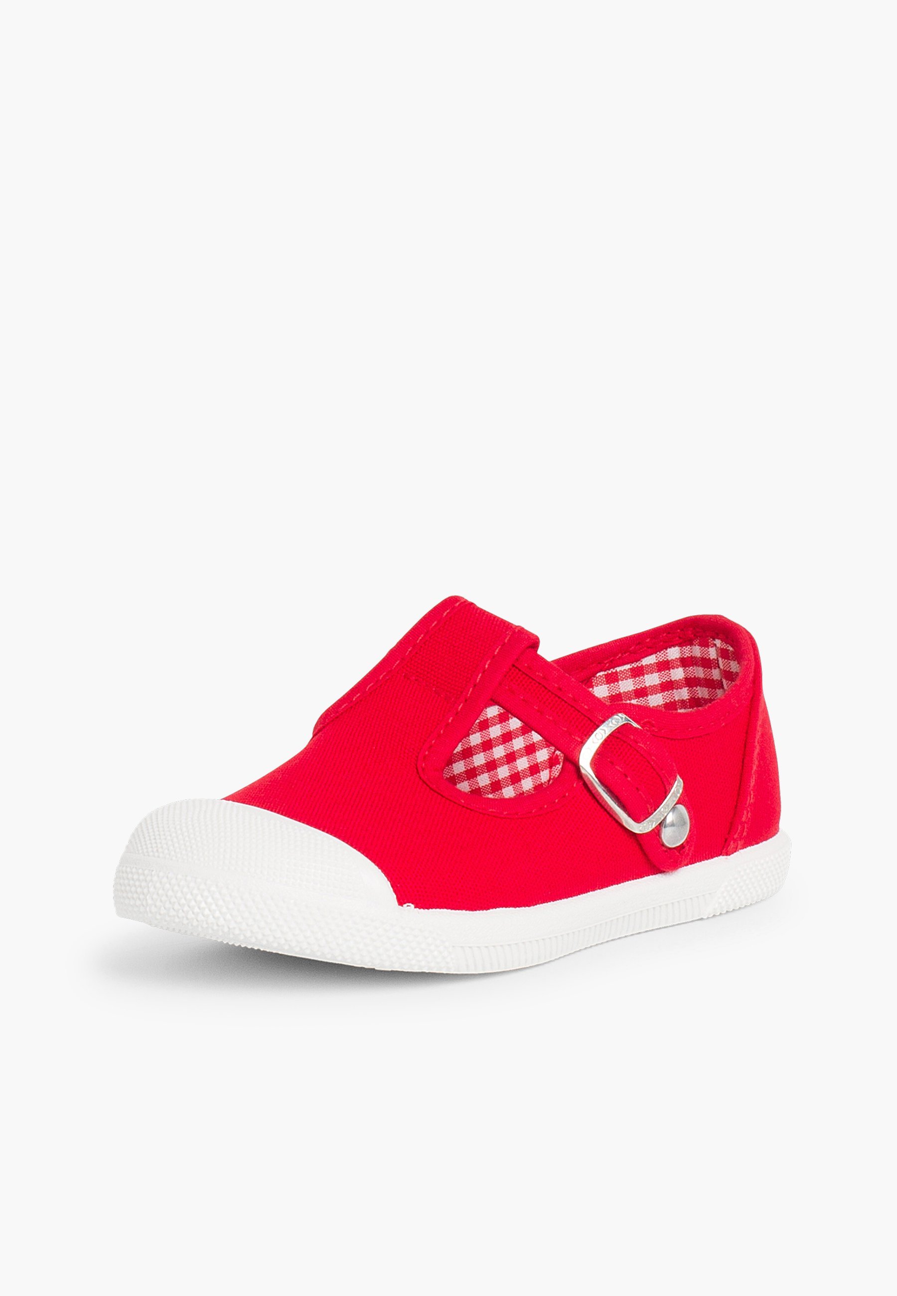 Pisamonas Ballerine con cinturino alla caviglia - rojo