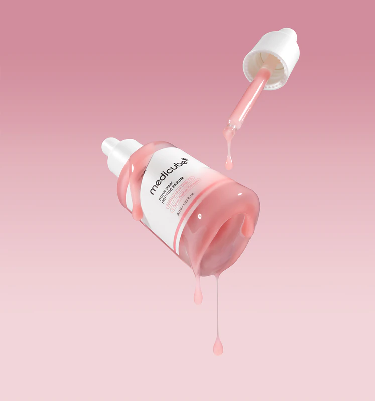 medicube PDRN Sérum Facial Firmador com Peptídeos Rosa