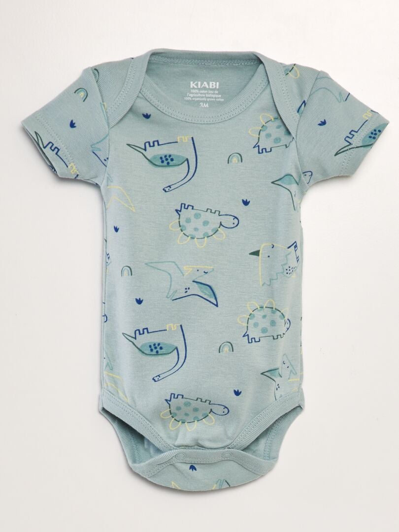 Conjunto de 3 bodys - AZUL