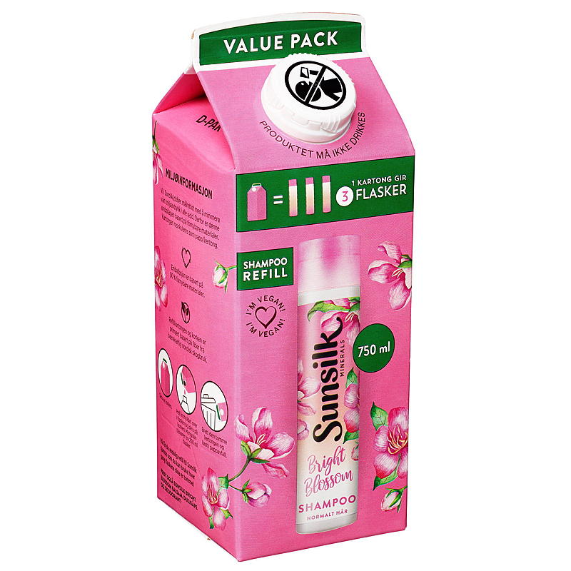 Champú Sunsilk 750 ml, recambio Blossom Sunsilk