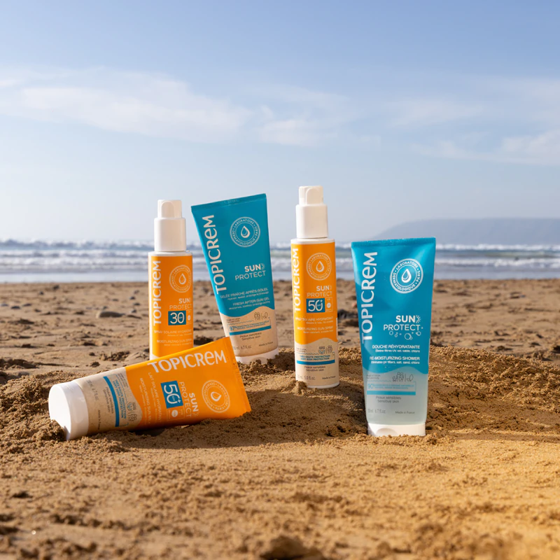 Topicrem Sun Protect Spray Protetor Solar Hidratante em Spray com Efeito Hidratante FPS 30