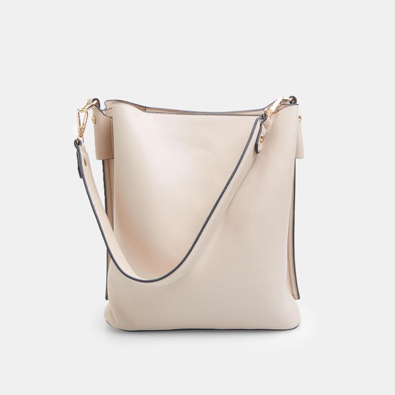 Borsa a spalla da donna effetto pelle