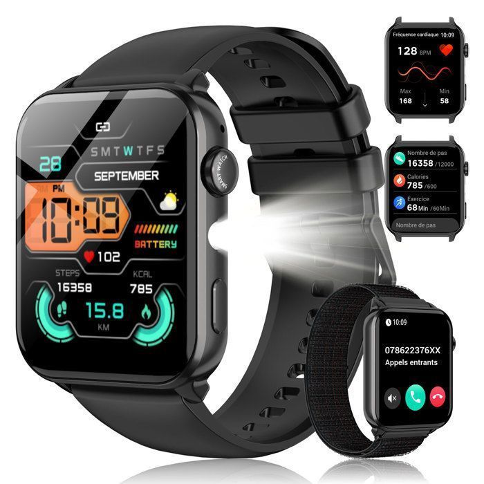 Men's Smartwatch with Calling, 1.91