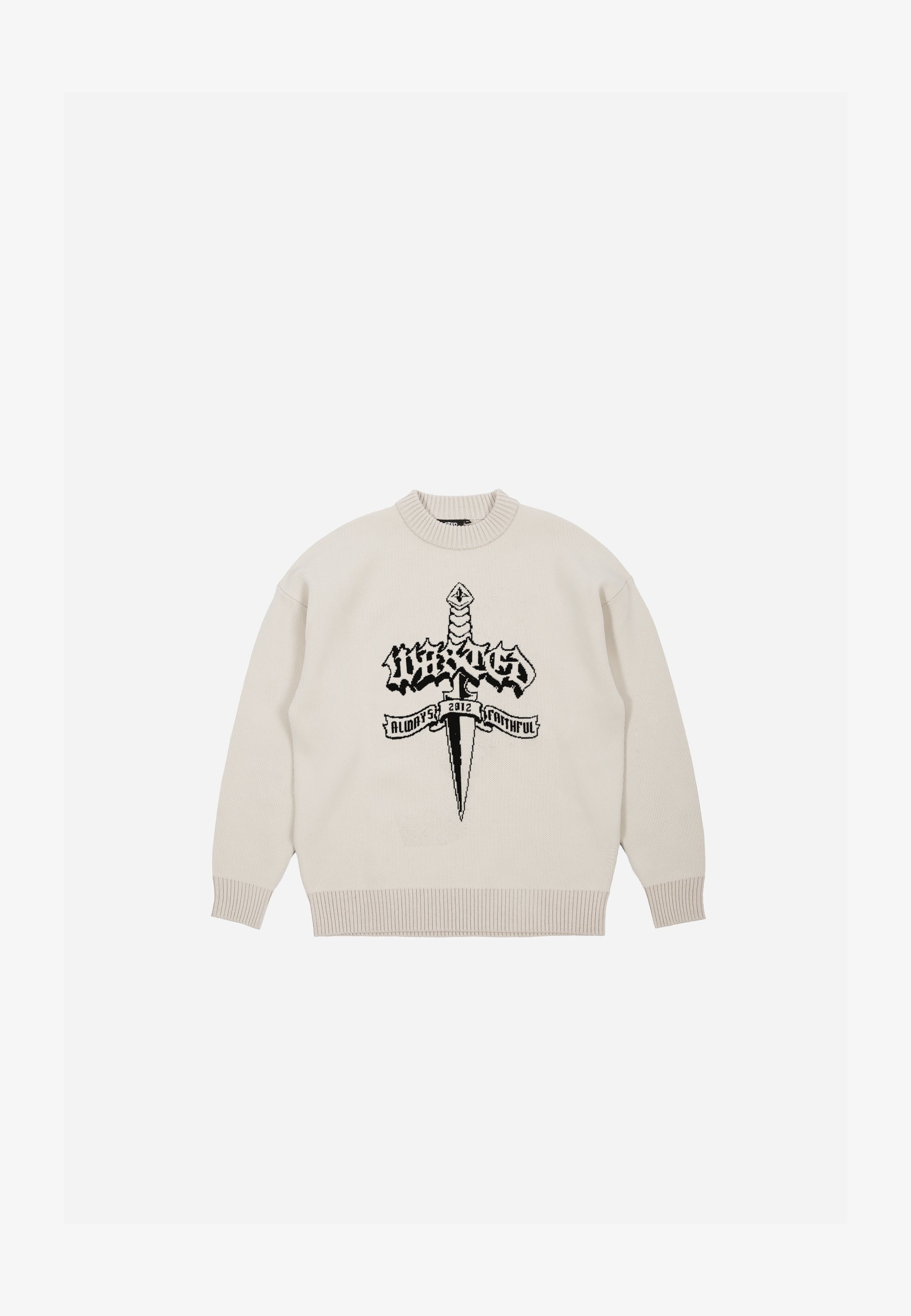 Pull Wasted Paris UNISEX DAGGER - beige
