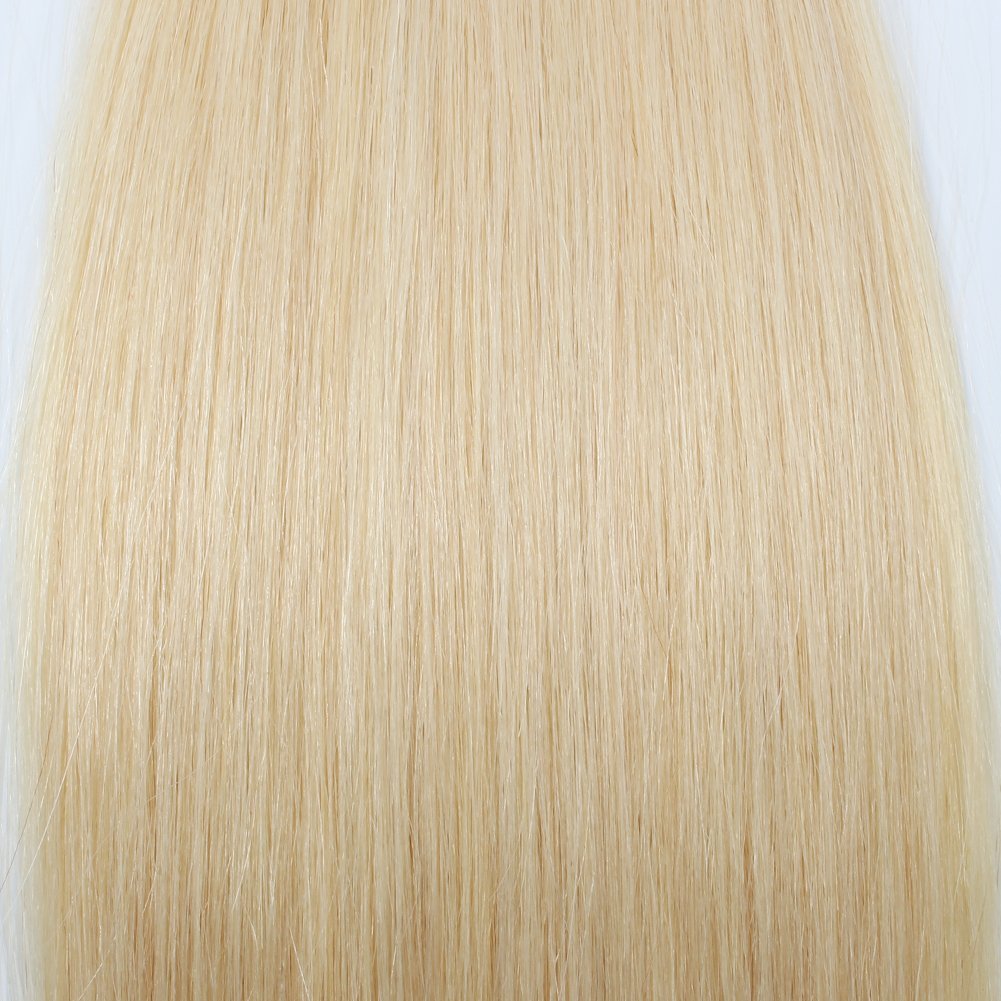 FashionGirl ekstenzije za kosu s kopčom #60 platinasto plava – 65 cm – 1 komad