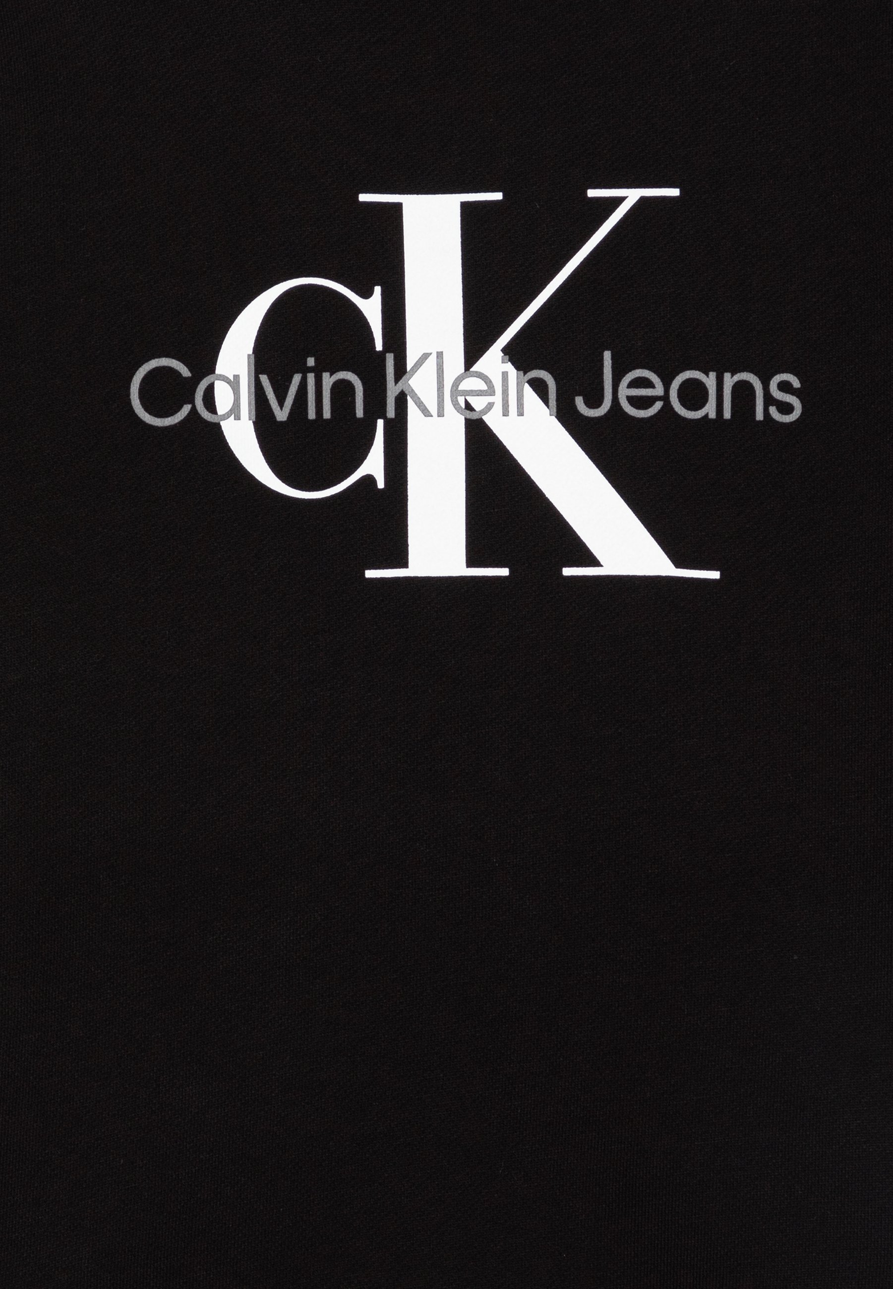 Felpa Calvin Klein Jeans MONOGRAM UNISEX - nera