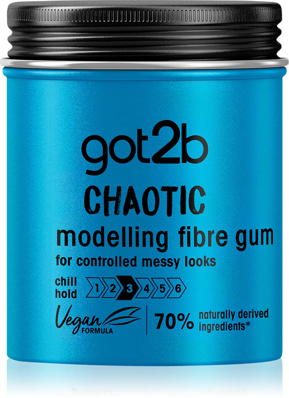 goma de modelagem caótica got2b para fixar a forma