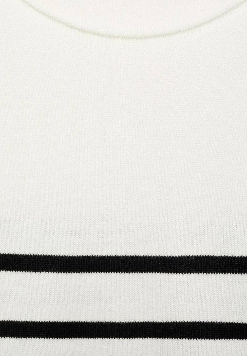 Maglione a righe Mango Kids - bianco