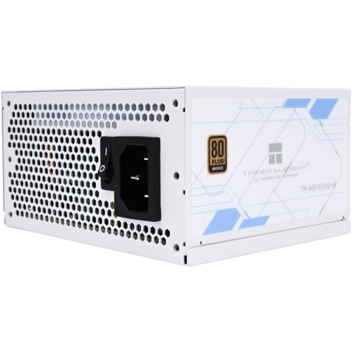 Alimentation PC non modulaire - THERMALRIGHT ABFX 500 W - 80+ Bronze - Blanc