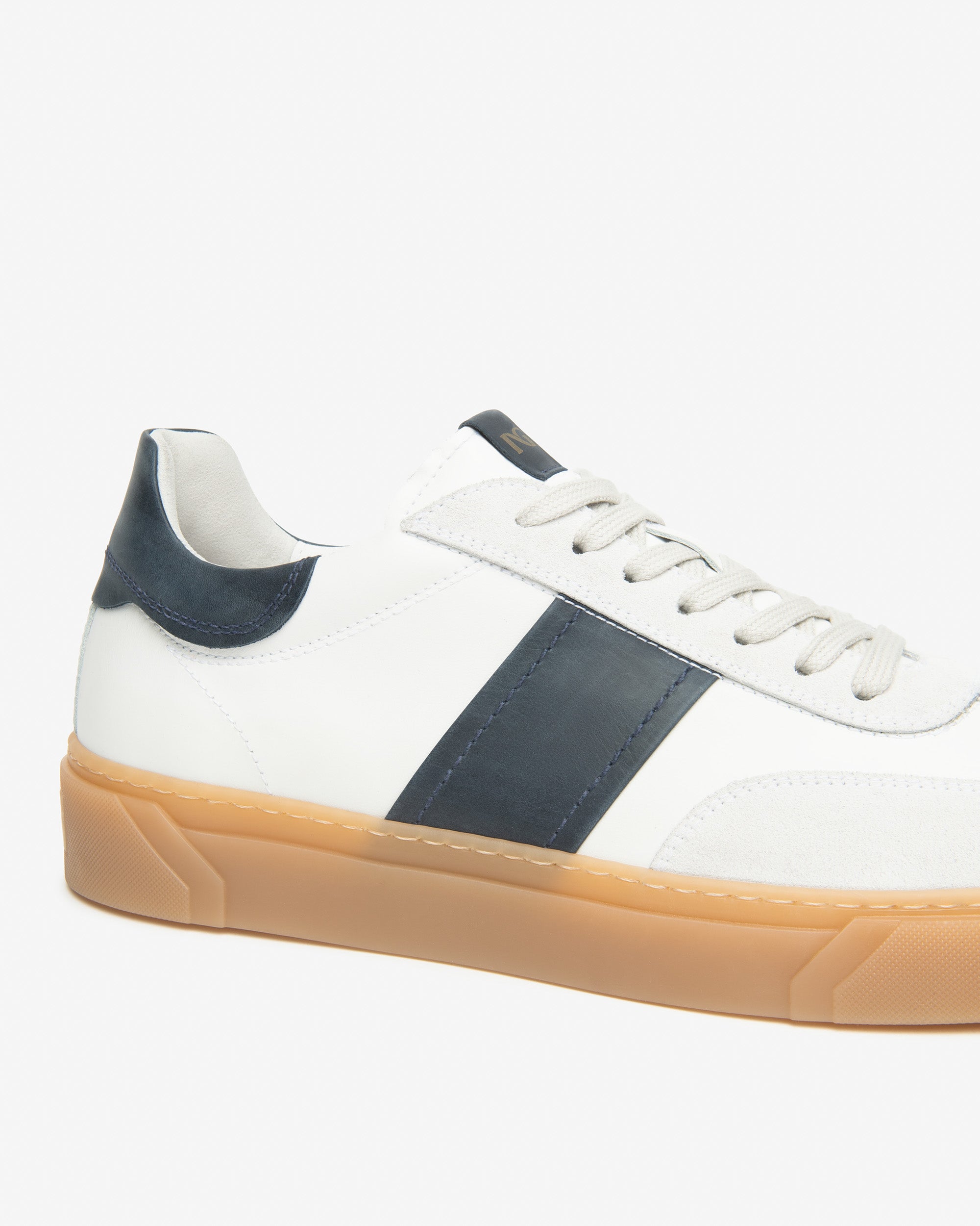 Herren-Sneaker aus Leder und Wildleder
