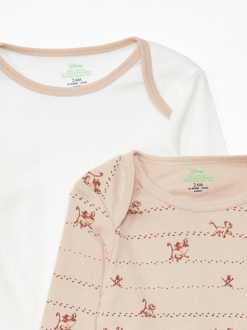 2 camisetas da Disney - Simba