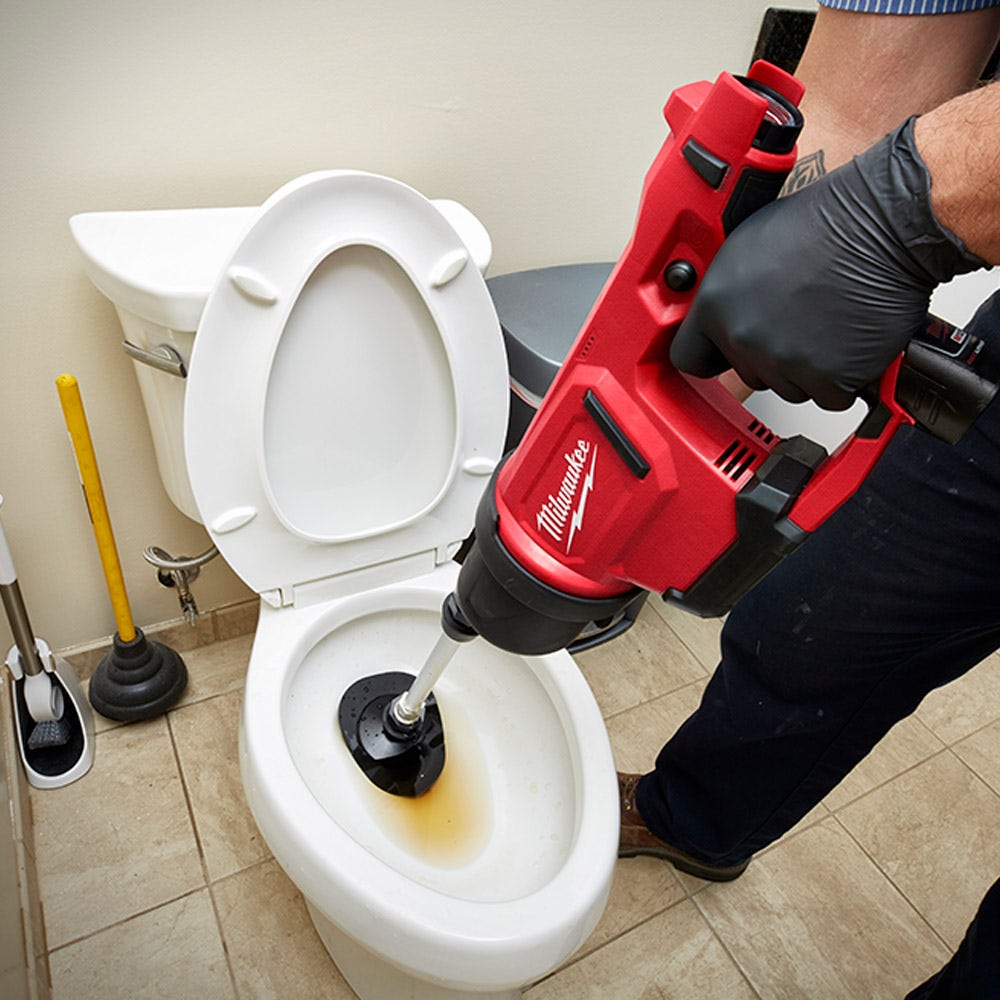 MILWAUKEE 12V Airsnake, Druckluft-Ablaufreinigungspistole, M12DCAG-0 Aufsatz